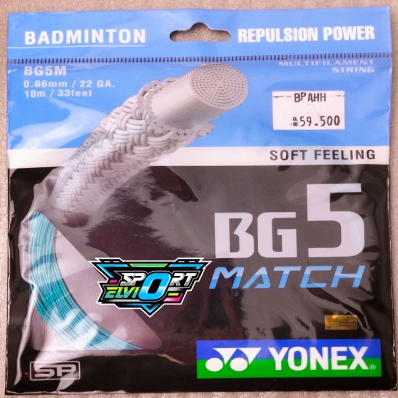 Senar Yonex Bg 5 Match Original /Senar Badminton Yonex Bg 5 Match