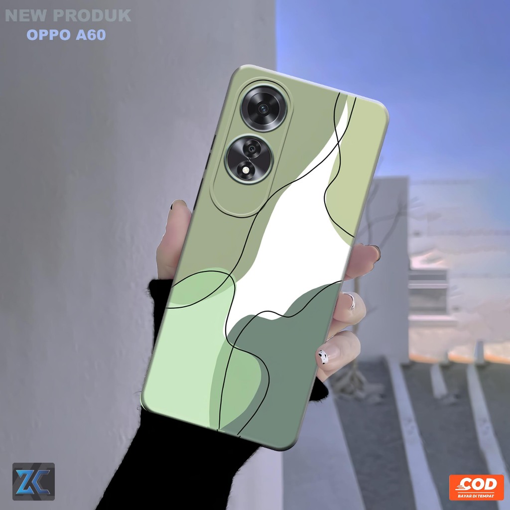 Softcase OPPO A60 Terbaru 2024 | (TB50) Kesing Hp OPPO A60 | Softcase keren Oppo | Pelindung kamera 