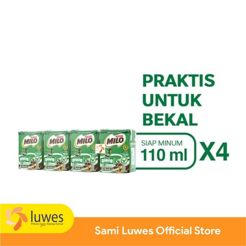 

Milo Activ-Go UHT Multipack 110ml X 4