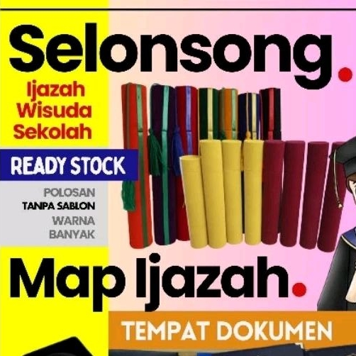 

Selongsong Tabung Wisuda Sablon Dtf COD minimal Pesan 50 pcs