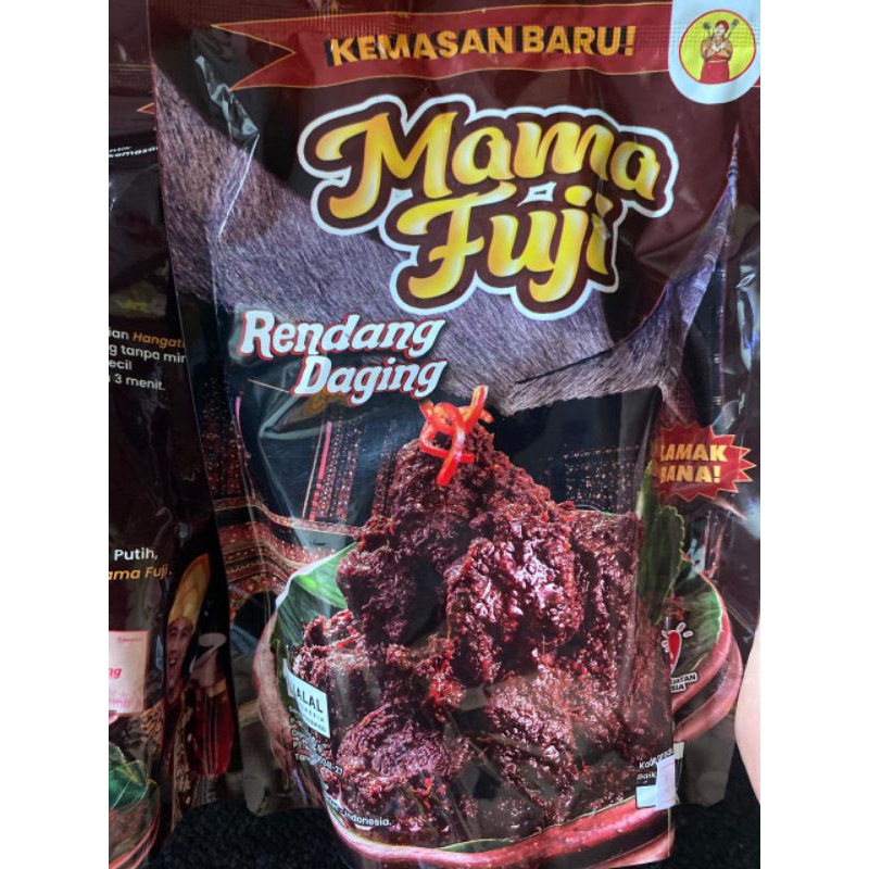 

Promo 7.7 Rendang Sapi Mama Fuji 700gr Tanpa Pengawet