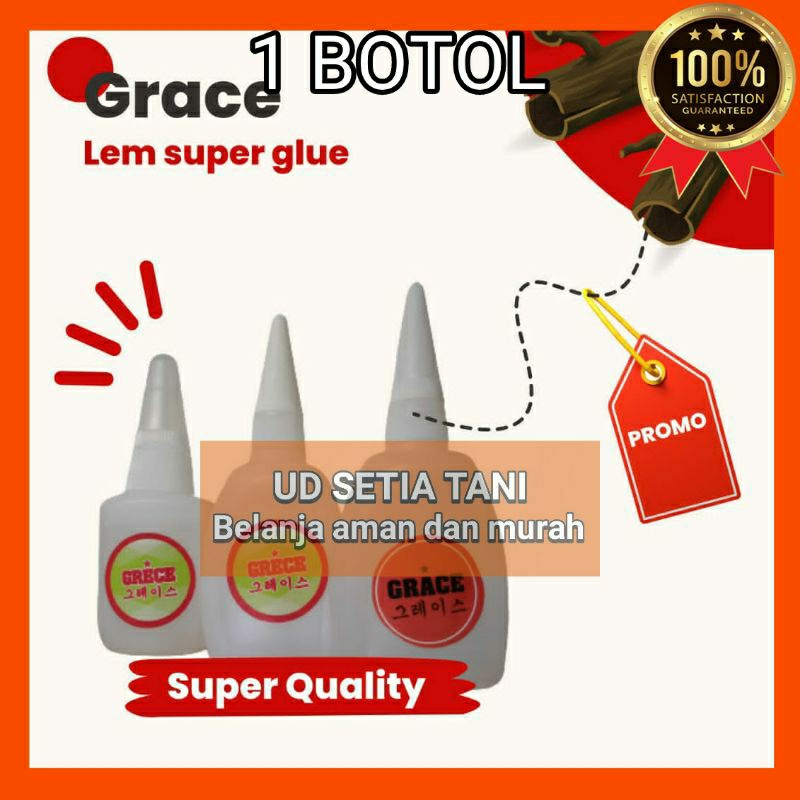 

[COD]Grace Adhesive Cyanoacrylate [1botol 48gr]