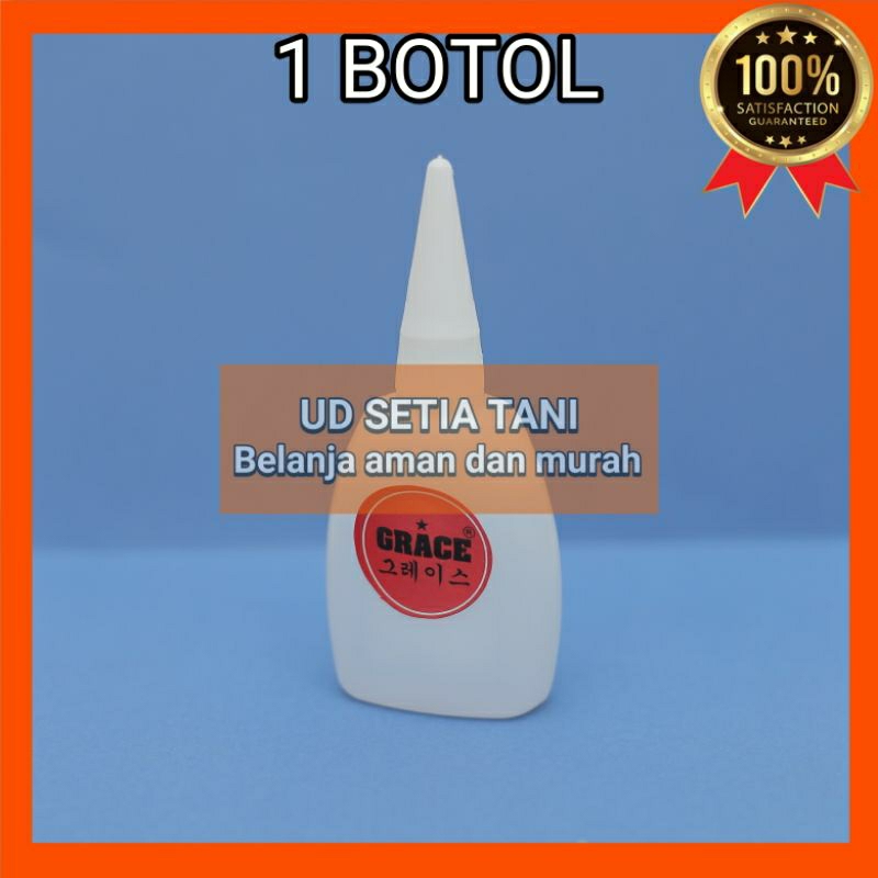 [COD]Lem Korea Grace Adhesive Cyanoacrylate[1botol/pcs 48gr]