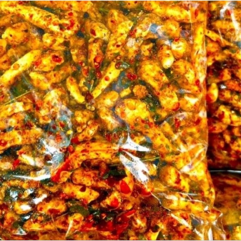 

Basreng pedas daun jeruk 1kg,basreng pedas daun jeruk