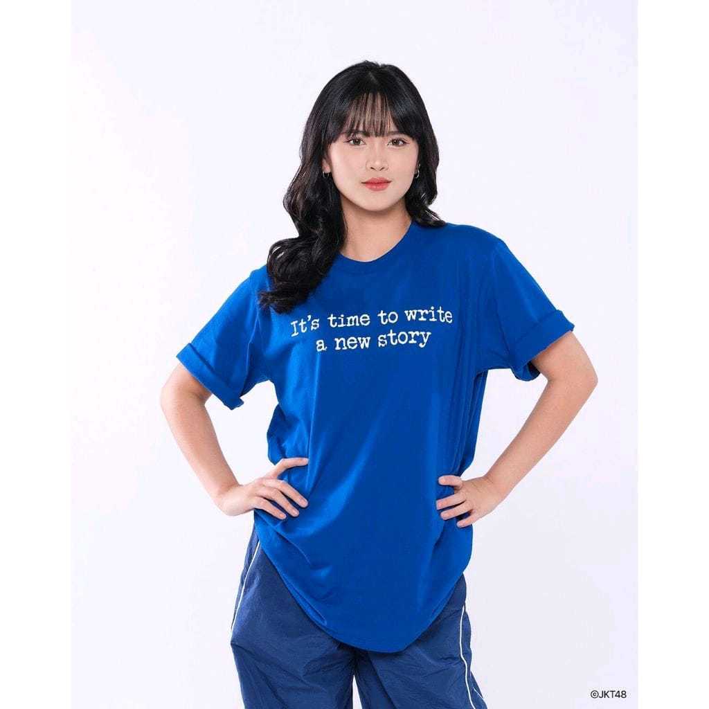 Kaos JKT48 Adel Birthday 2024 Kaos Distro Premium Baju Wanita Pendek Unisex