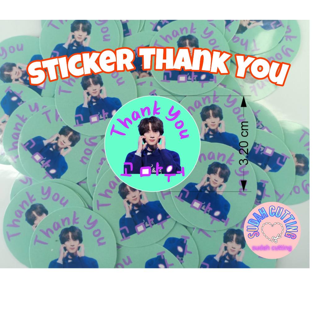 

(Isi 35pcs)My StiCute Sticker Thank You Seok-Jin