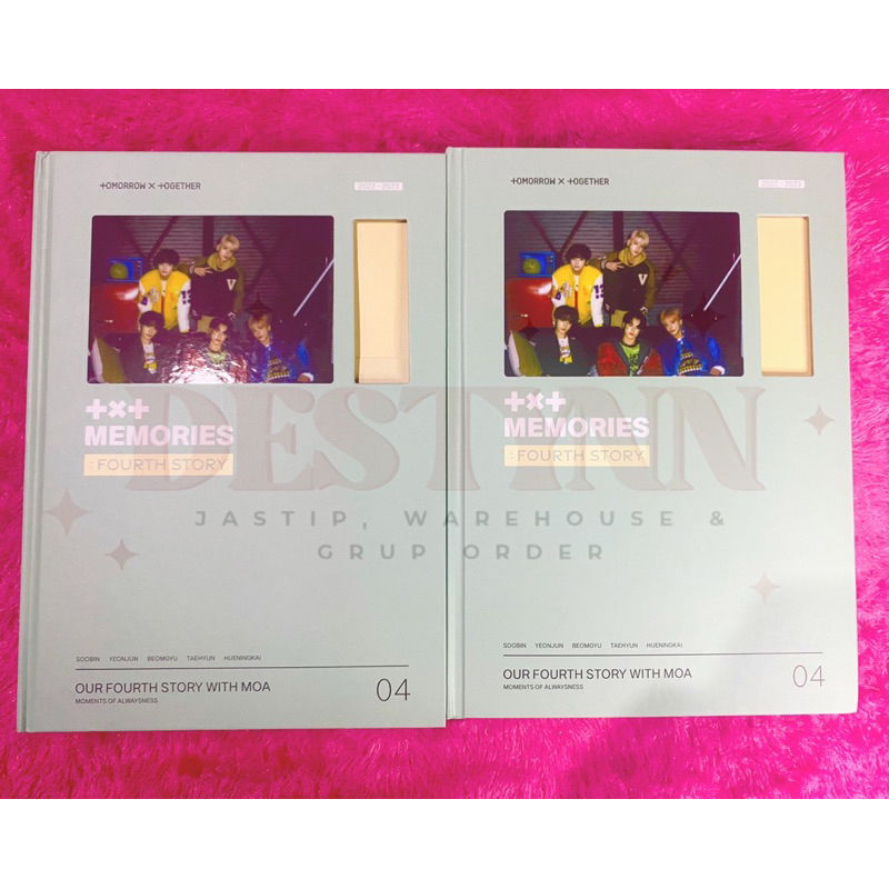 [PHOTOBOOK] TXT - MEMORIES : FOURTH STORY (TOMORROW X TOGETHER) PHOTOBOOK ONLY : HANYA PHOTOBOOK SAJ