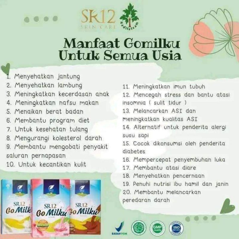 

susu kambing go milk SR12