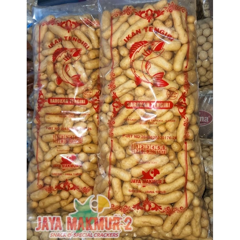 

1ball 1kg kerupuk ikan tengiri amplang premium