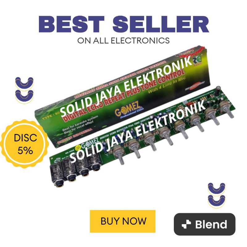 KIT ECHO REPEATER/TONE CONTROL ECHO/TONE CONTROL REPEATER PLUS