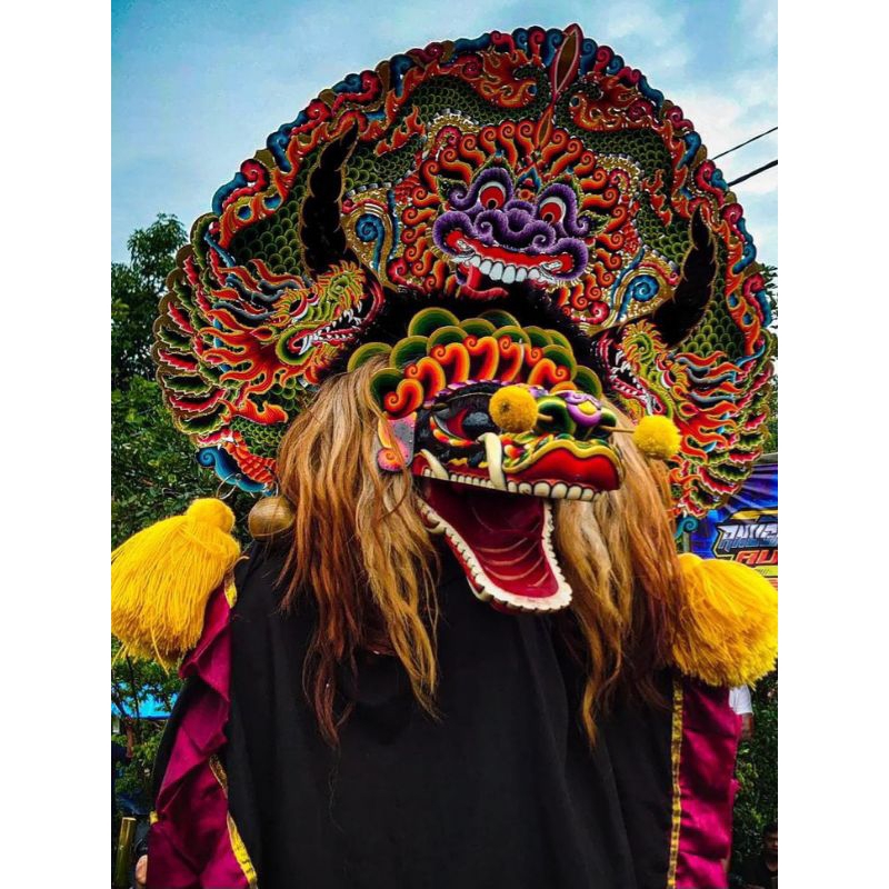 Mainan tradisional Barongan telon|Barongan devil|barongan anak|Barongan dewasa|Barongan kayu|baronga