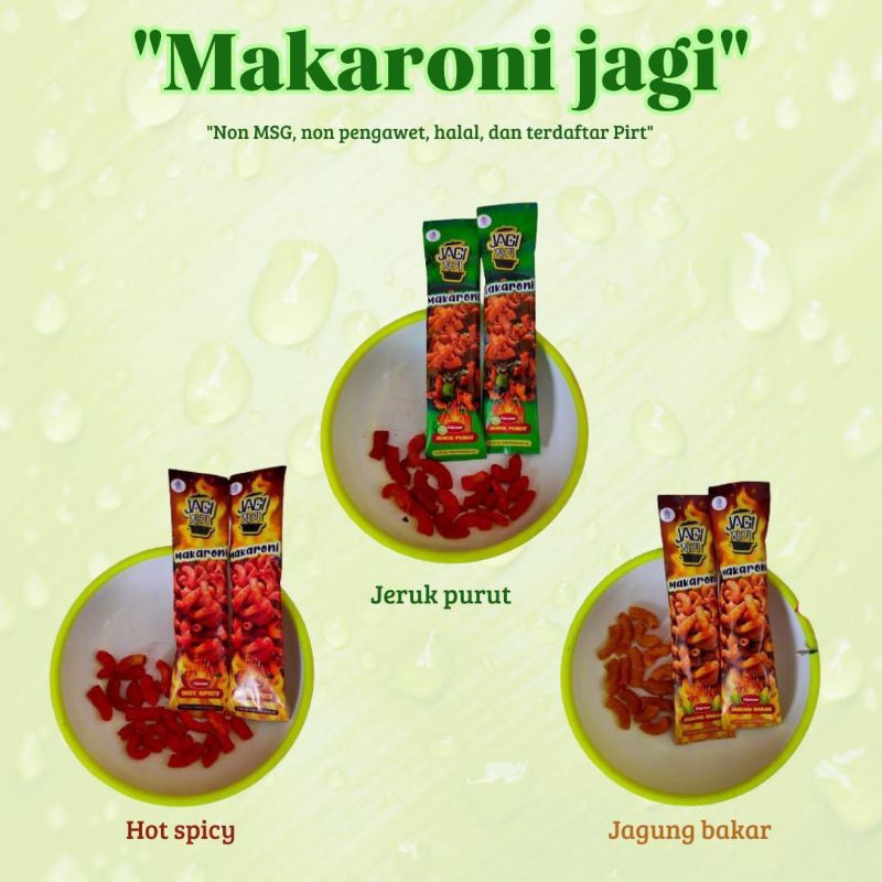 

Paket usaha macaroni jagi non MSG 1karton isi 9pack 225pcs Etalaseibu