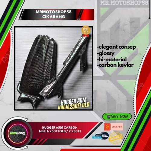 HUGER NINJA 250 FI CARBON Z250 NINJA250 FI OLD Z250 TOPI ARM ARM NINJA SLEBOR NINJA 20FI OLD