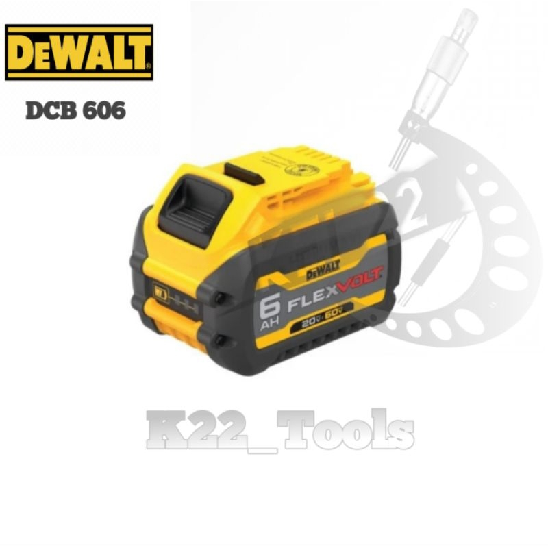 BATERAI CORDLESS 60V 6 A.h DEWALT DCB606 / BATTERY DEWALT DCB 606