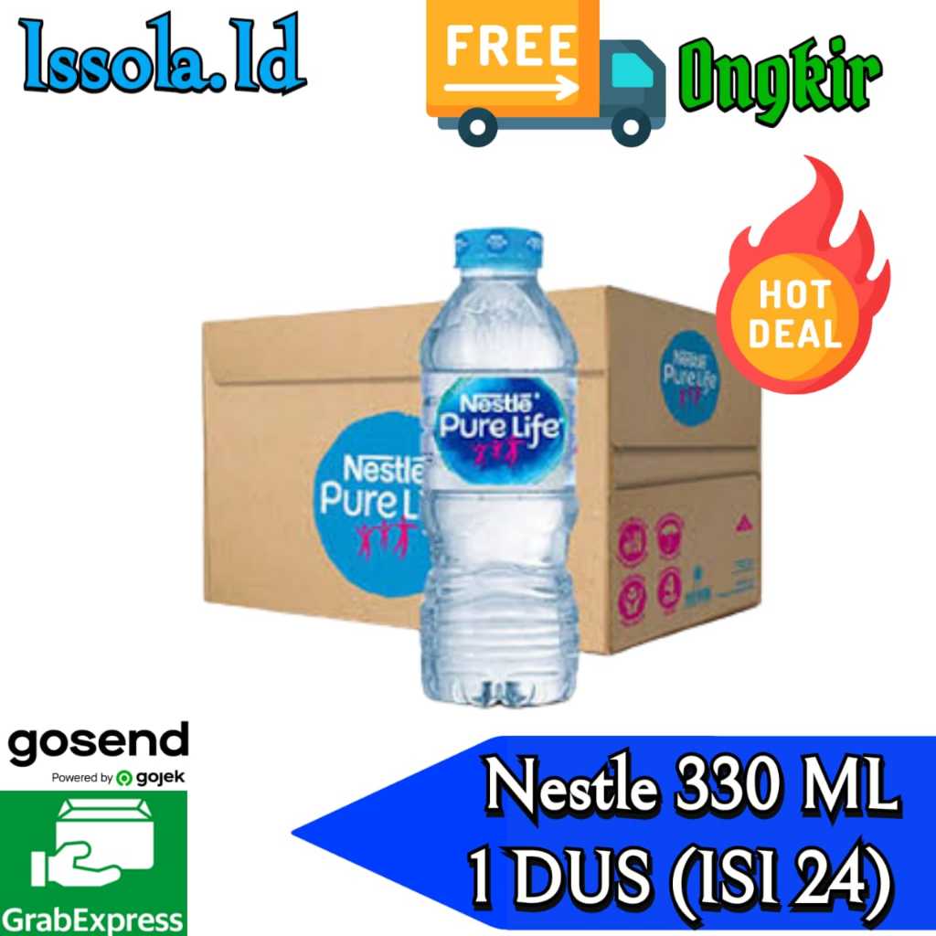 

NESTLE PURE LIFE AIR MINERAL KEMASAN BOTOL 330 ML X 24 PCS