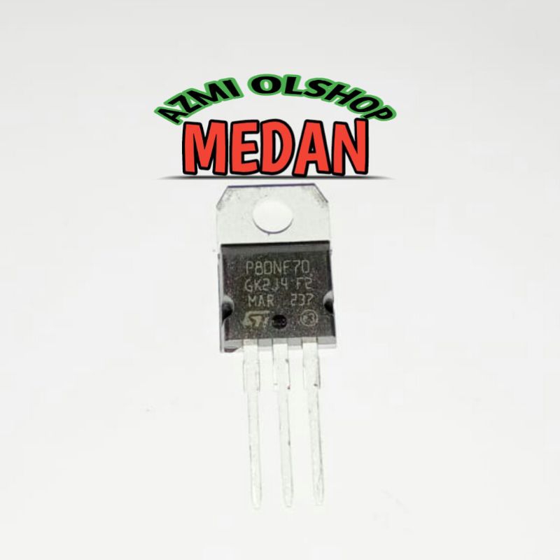 Transistor mosfet P80N70 80NF70 P80NF70 STP80N70 STP80NF70