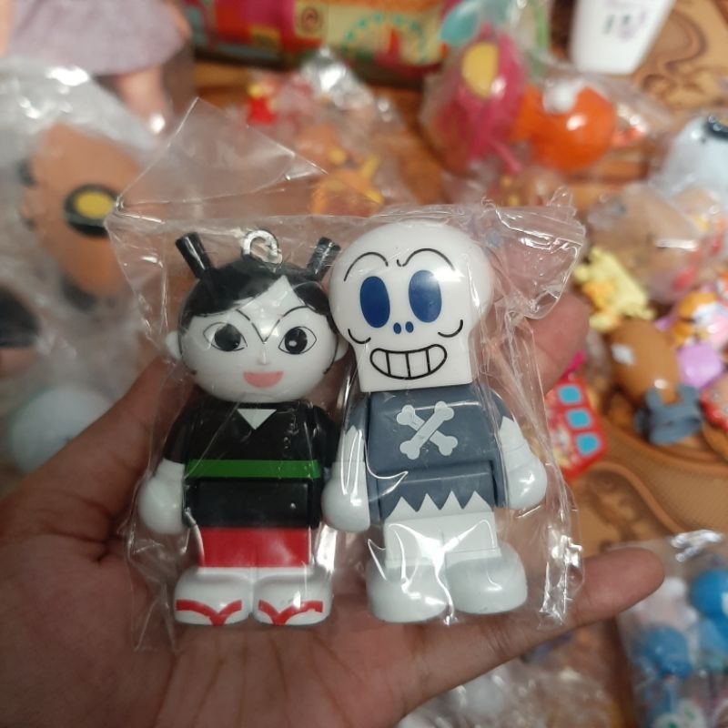 mainan / figure dikoleksi teman anpanman horrorman & anpanman maki-chan