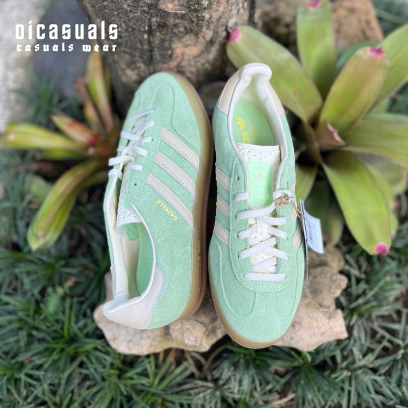 ADIDAS GAZELLE INDOOR - LIME GREEN