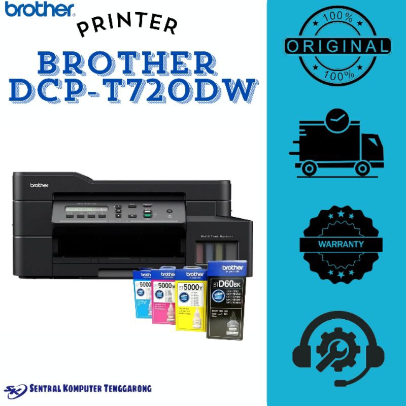 Printer Brother DCP-T720DW PSC ADF F4