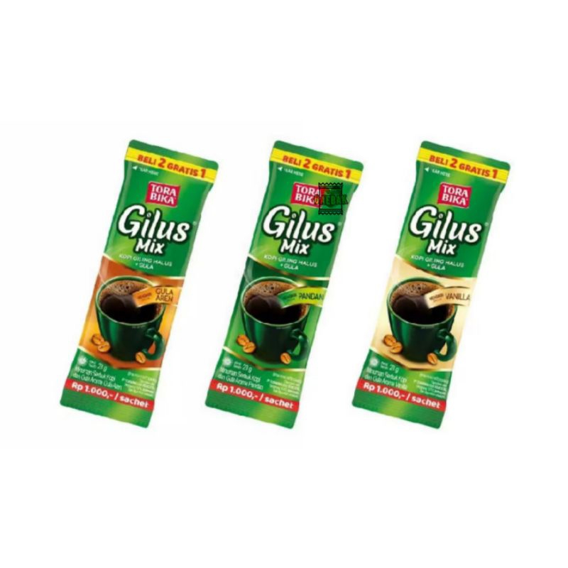 

Torabika Gilus Mix - Netto 23 gr x 10 bks