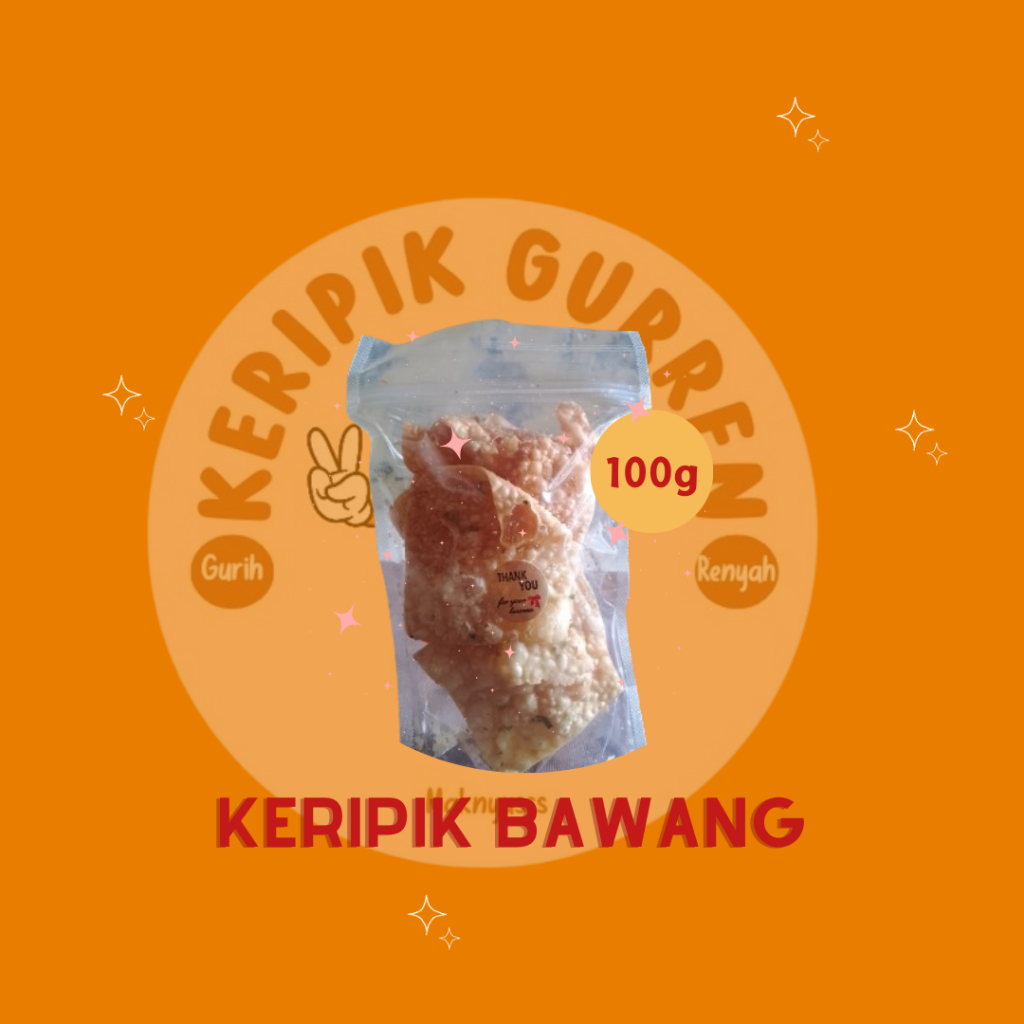 

Keripik Bawang Gurih Renyah