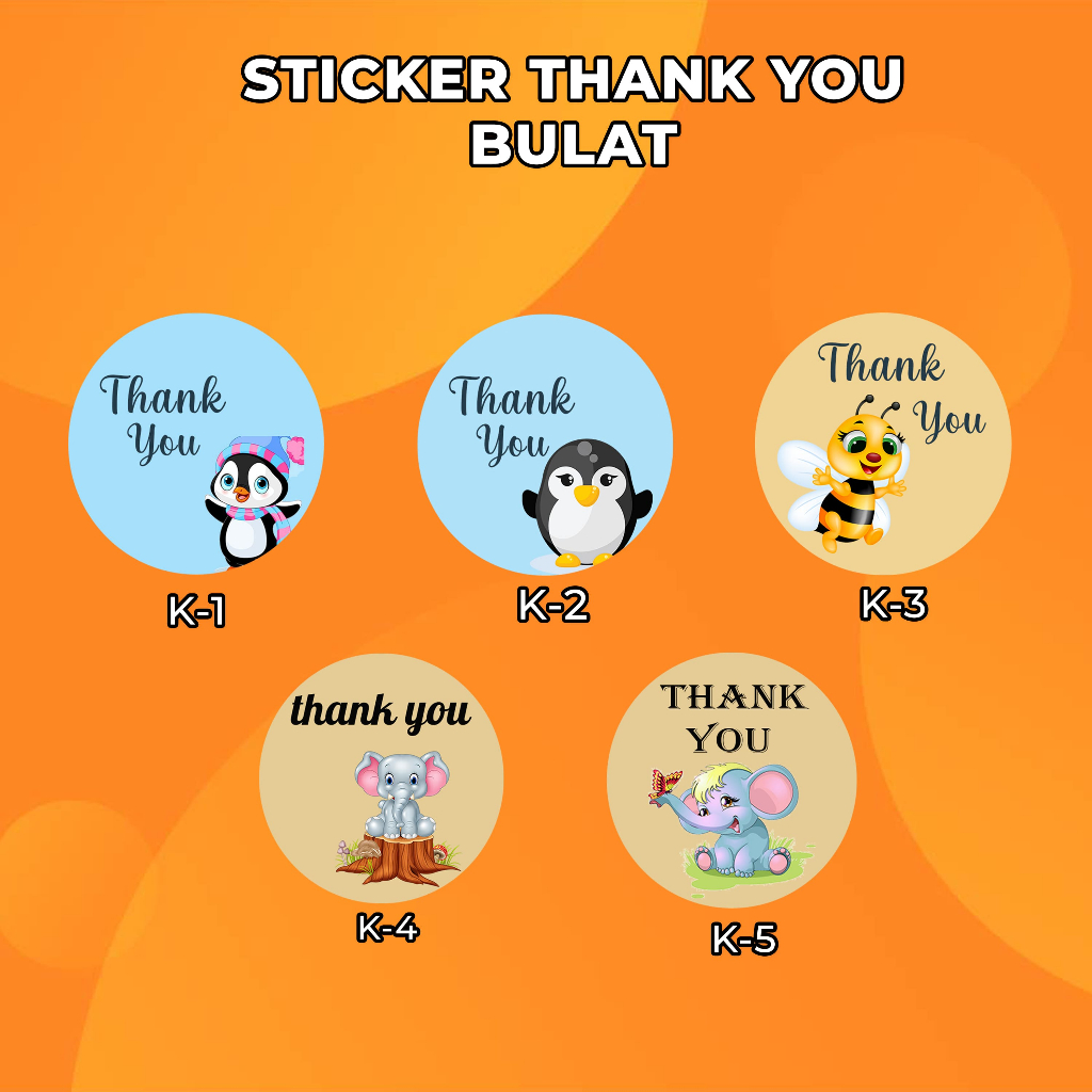 

STIKER THANK YOU CUSTOM III/ STIKER UCAPAN TERIMA KASIH / STIKER ONLINE SHOP BAHAN BONTAX (BACA DESKRIPSI)