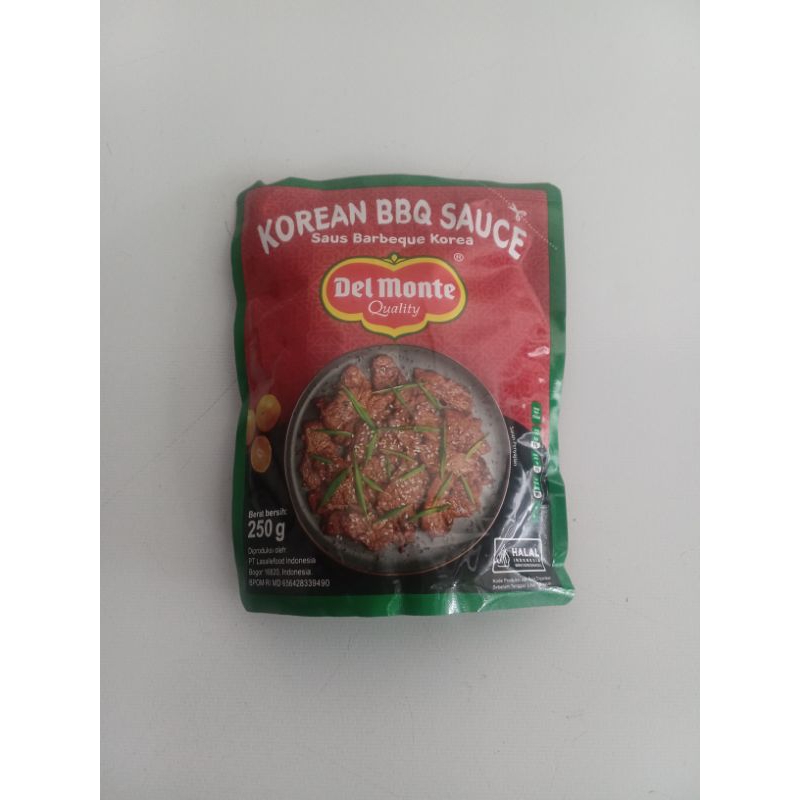 

Del Monte Saus Korean Barbeque - Netto 250 gram