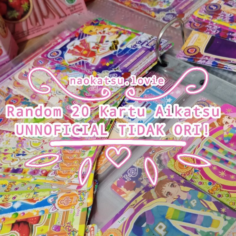 [UNOFF] Take All Bulk 20 Kartu Aikatsu Aikatsu Cards