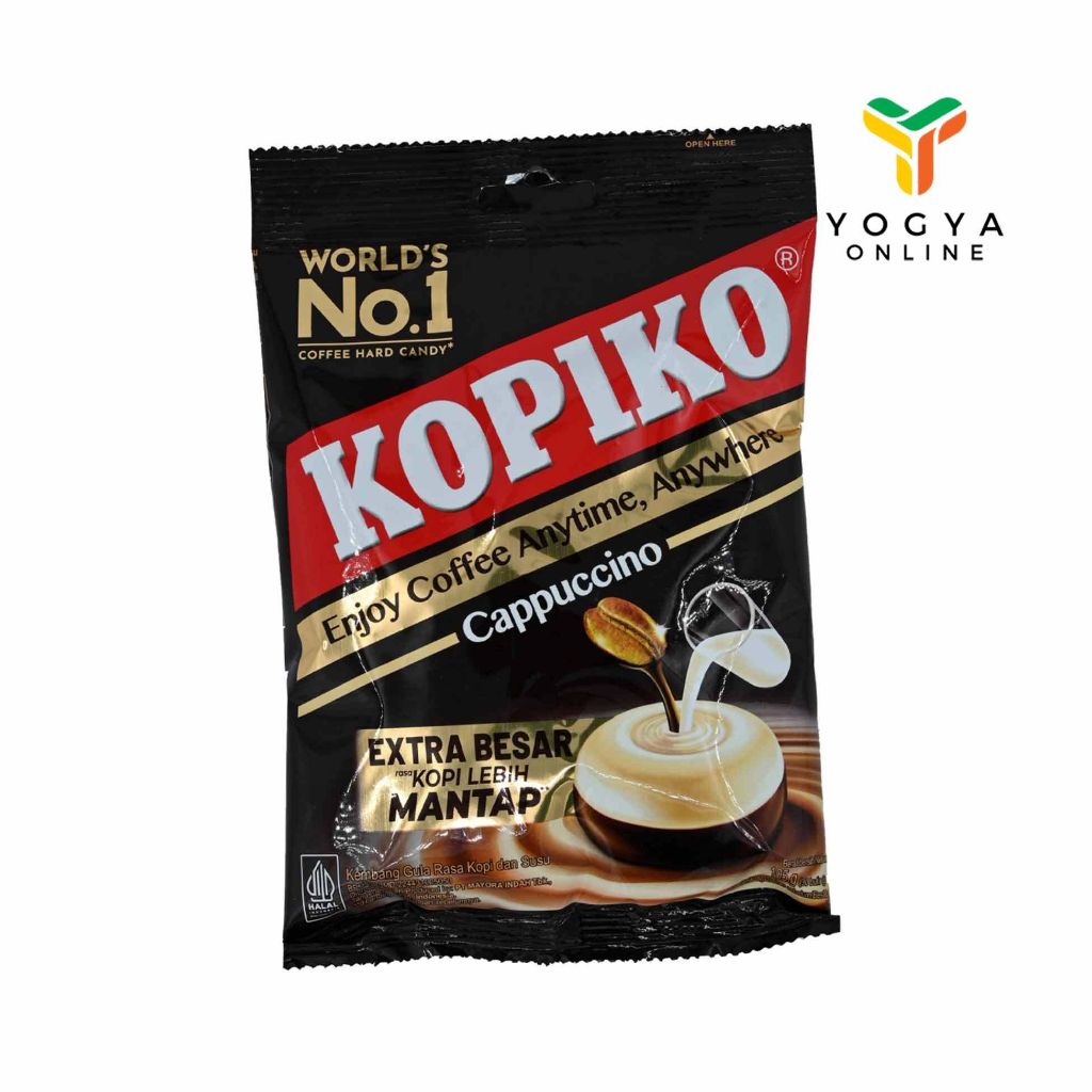 

Kopiko Cappuccino 105 Gram Permen Makanan Ringan