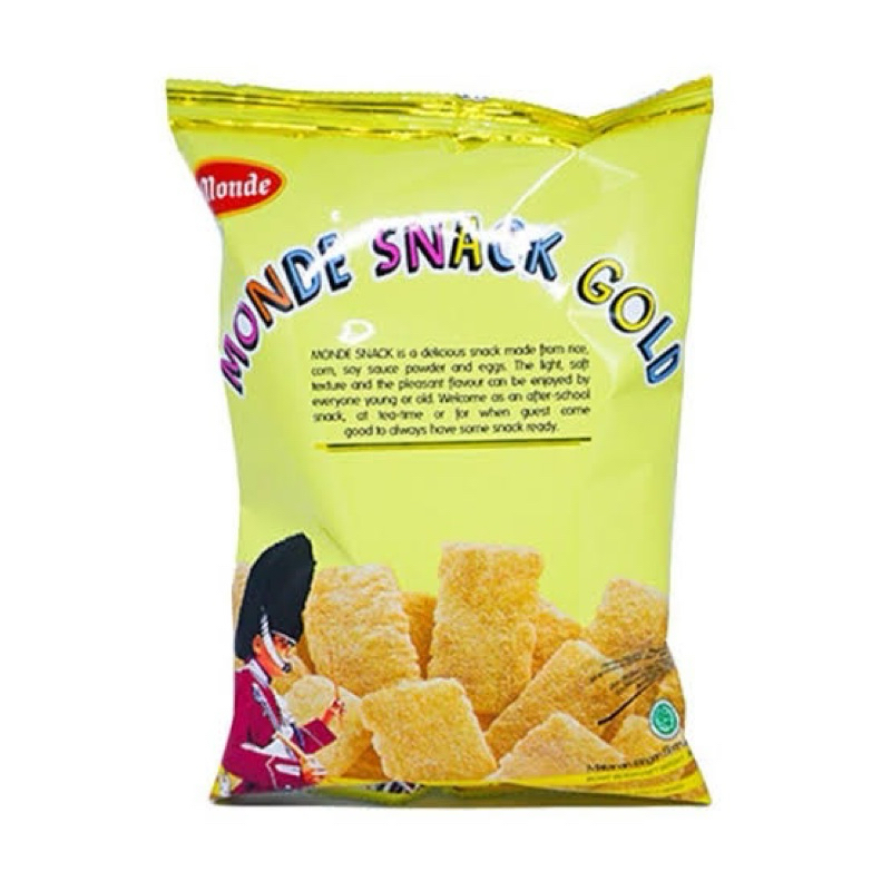 

Monde Snack Gold 27gr Biskuit Lezat Renyah Bisa COD