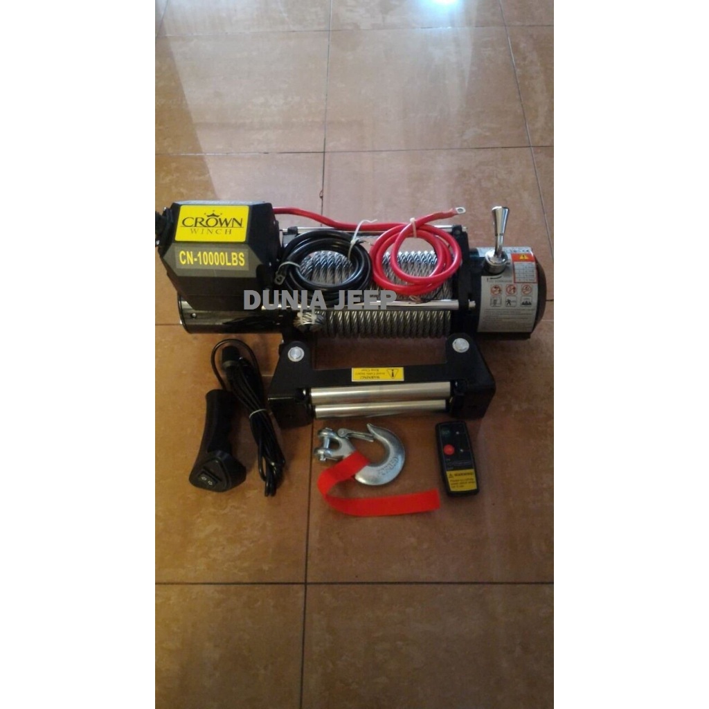 Crown Winch 10000 lbs 4.53 Ton