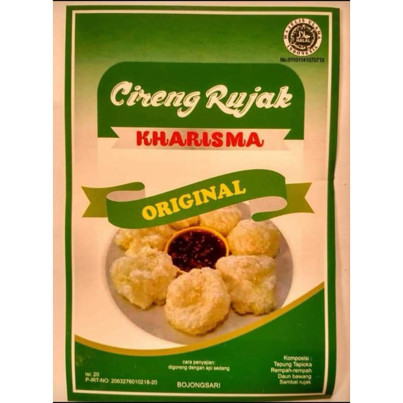 

Rujak cireng original isi 20pcs frozen