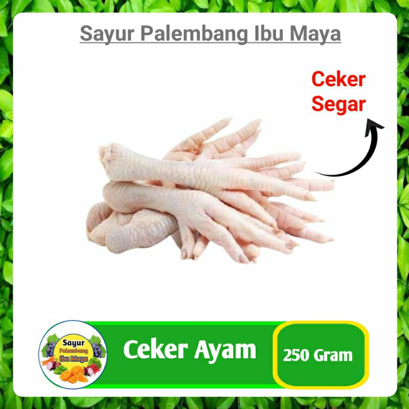 

Ceker Ayam 1/4 Kg - Sayur Palembang
