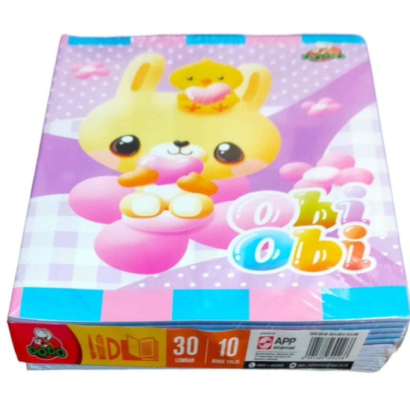 

Buku Tulis Biasa Dodo A5 - 30 lembar ( buku )