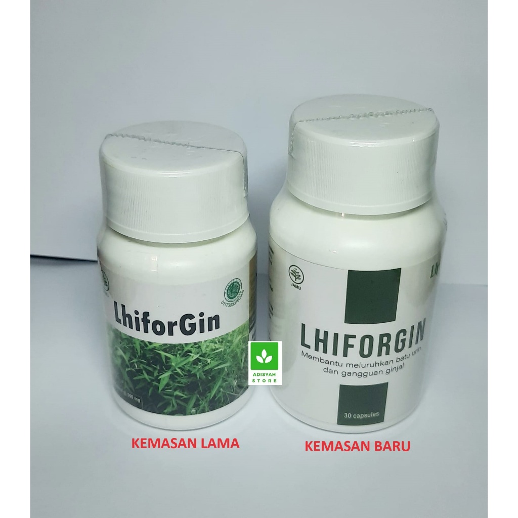 Obat Alami Meluruhkan Batu Ginjal & Saluran Kemih Lhiforgin Kapsul Liza Herbal DIJAMIN ORI /ASLI  is