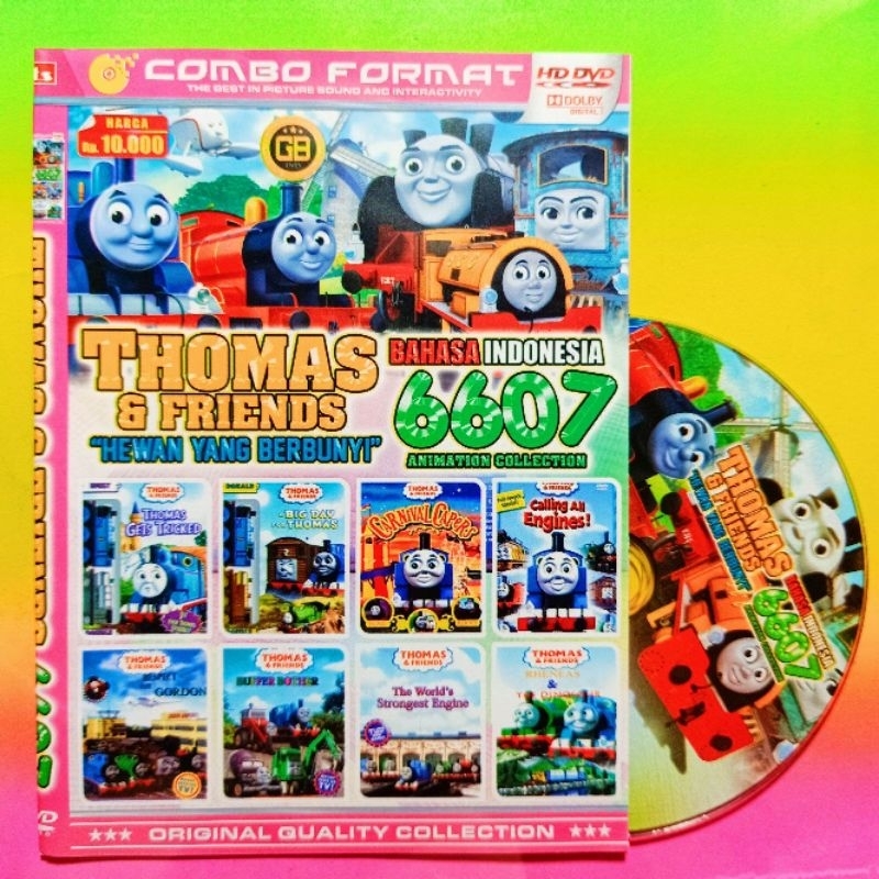 KASET VIDEO FILM THOMAS AND FRIENDS MOVIE COLLECTION - KASET PILEM THOMAS AUDIO BAHASA INDONESIA