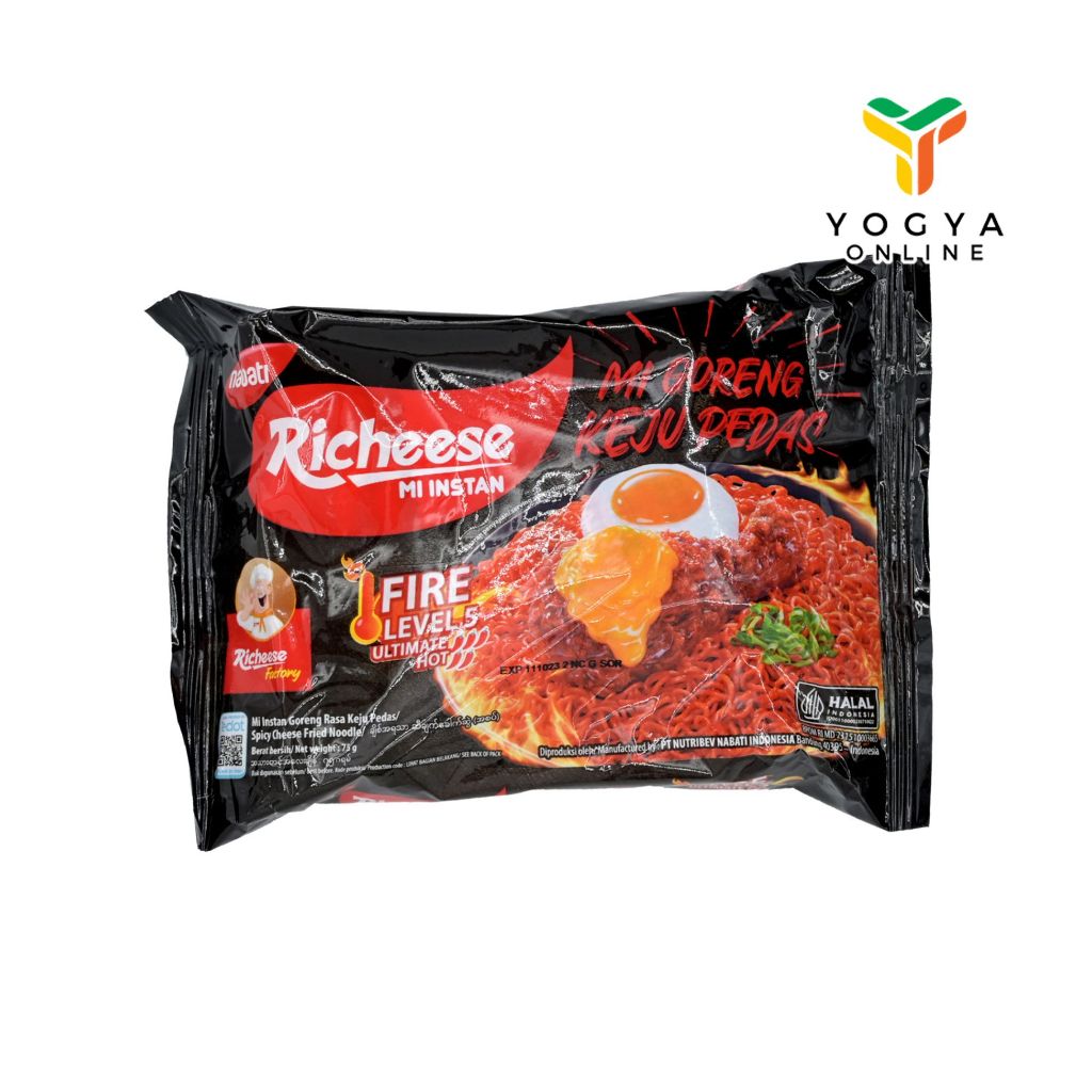 

Richeese Mie Goreng Keju Lv5 75 Gr