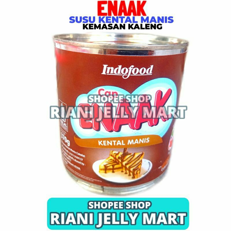 

Susu Kental Manis Kaleng Cap Enaak Coklat 370gr