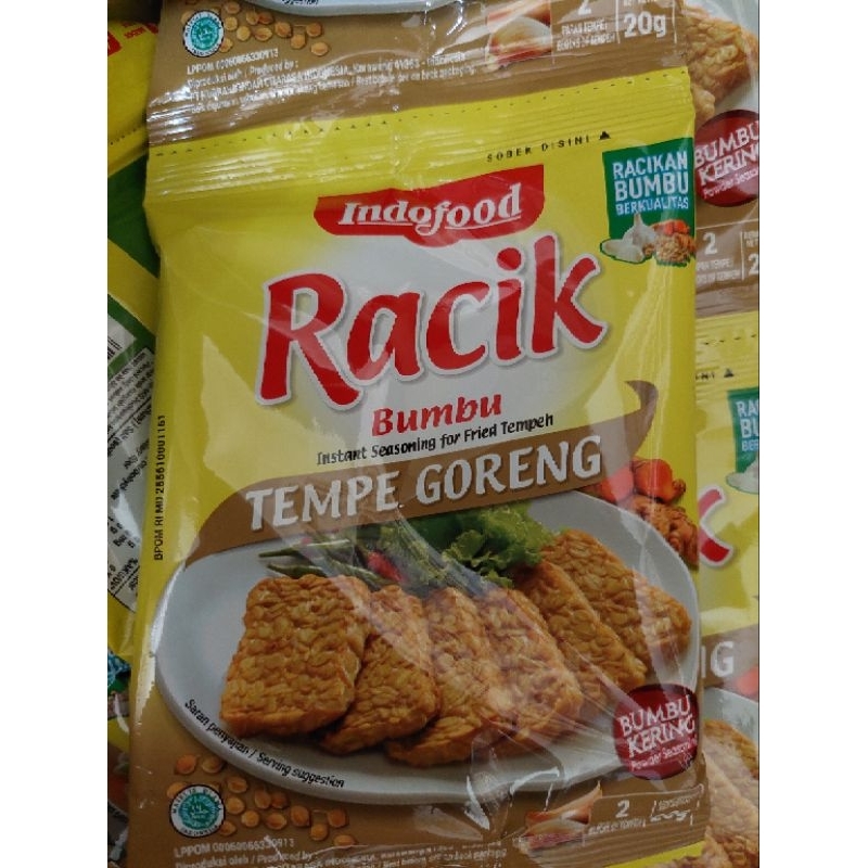 

Bumbu Racik tempe goreng 1 pcs