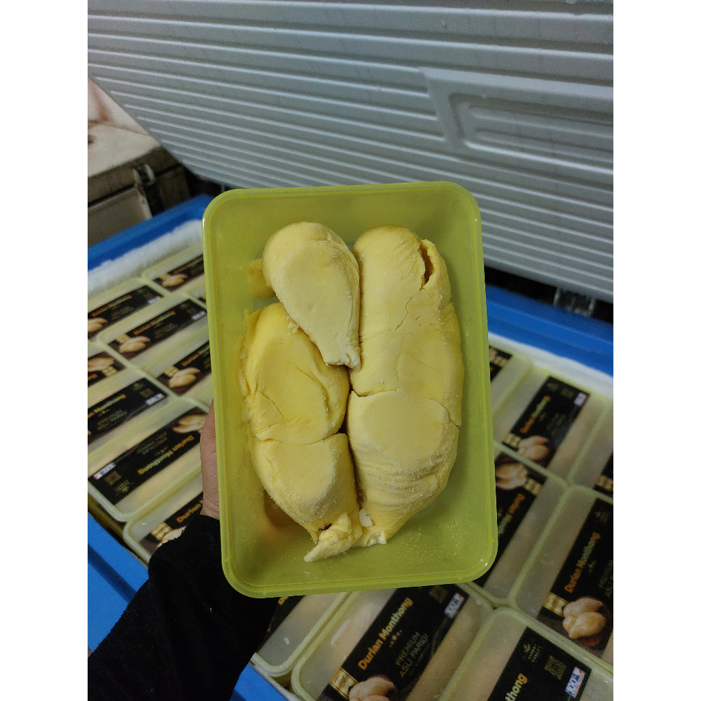 Durian Kupas Montong Premium 500gr / Durian Bandung / Duren Kupas Montong Dudurenan
