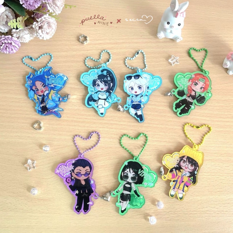 { Seica } VALORANT | Keychain { Fan Merch }