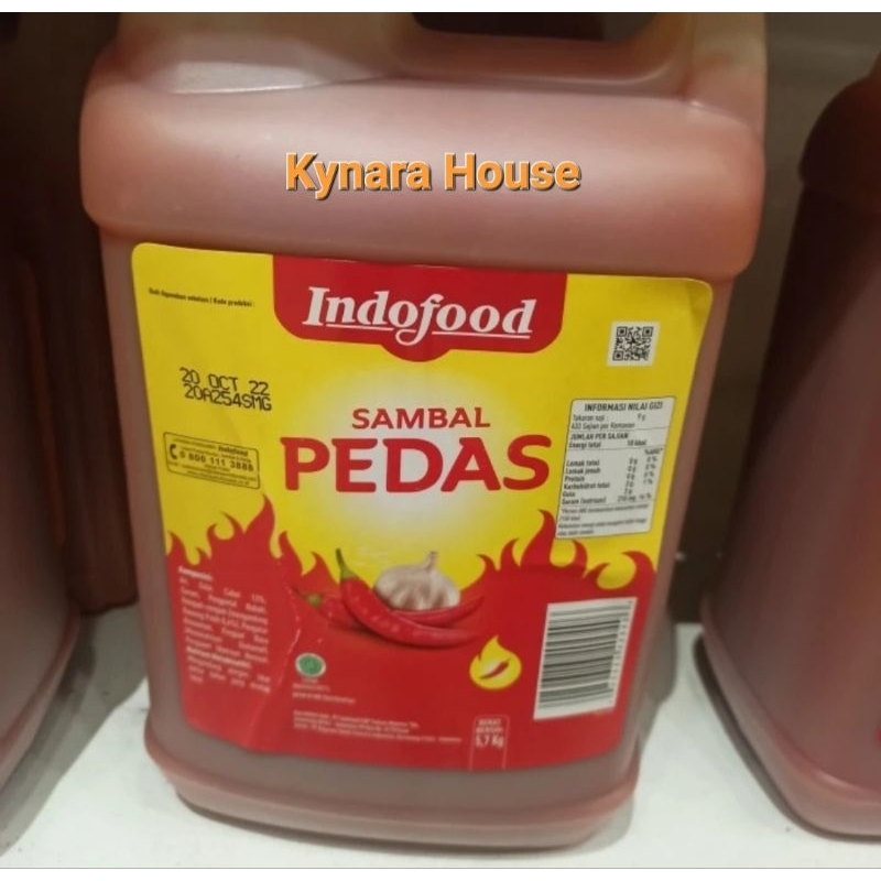 

Indofood Sambal Pedas 5,7kg