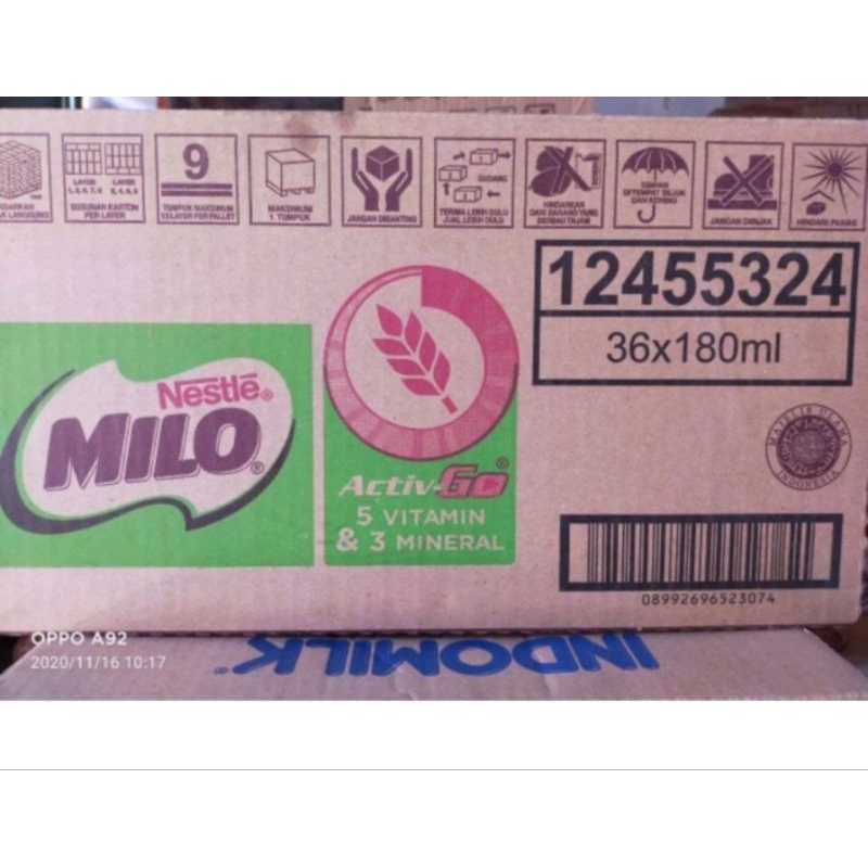

Milo 180ml