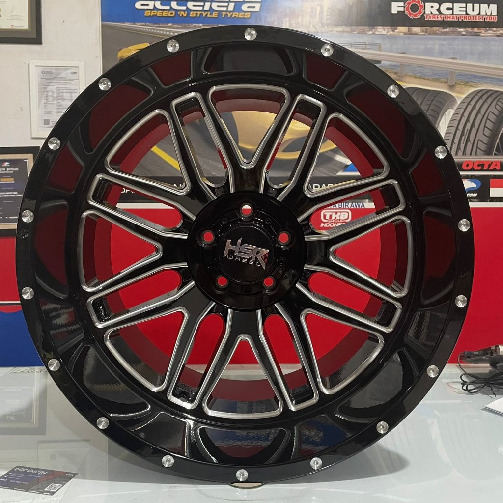 VELG CELONG R20 HSR RFG BUENO COCOK UNTUK MOBIL Grand Cherokee, JK, Rubicon, Sahara, Wrangler DLL