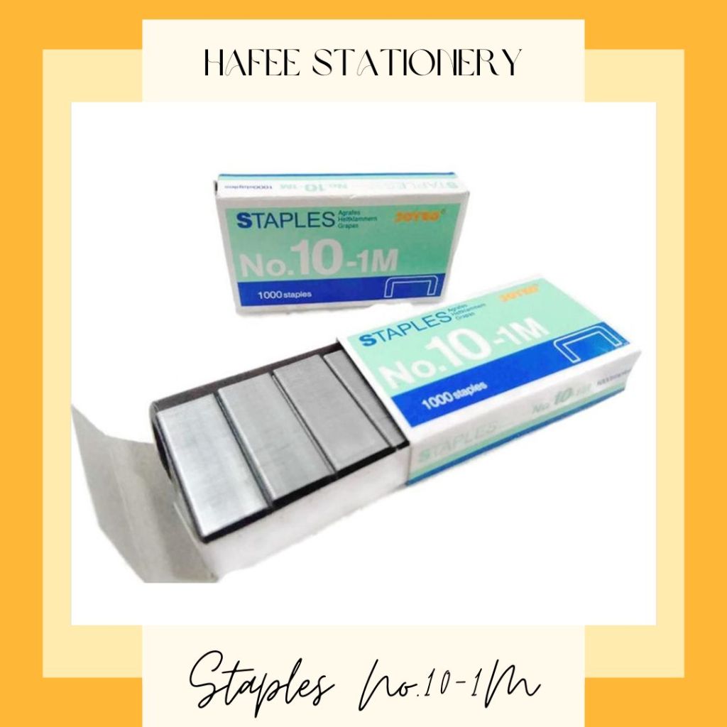 

Staples Isi Stapler Refill Stapler Joyko No.10-1M (dapat kirim instant bandung)