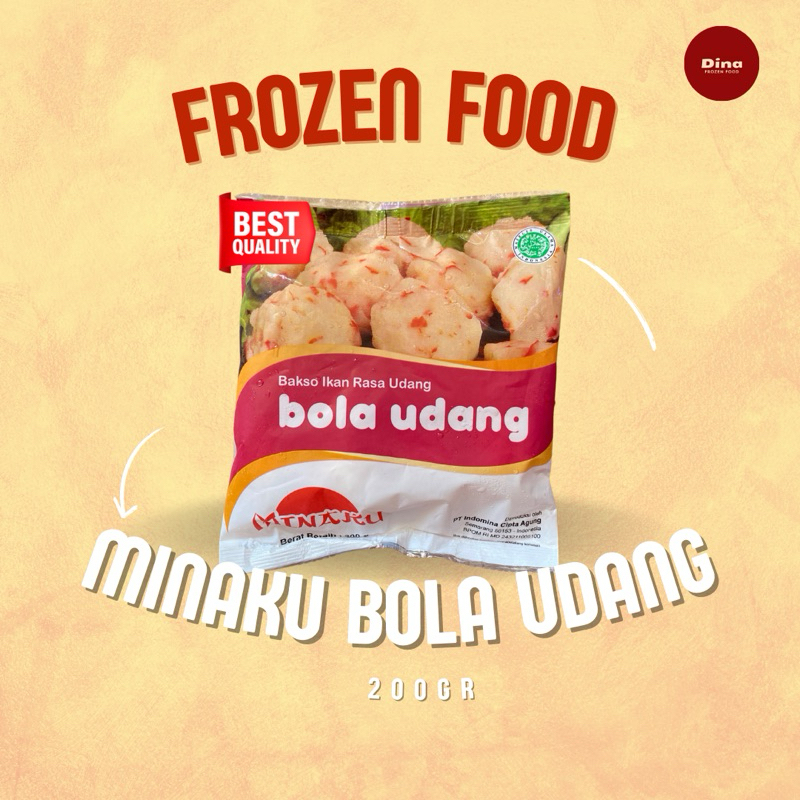 

MINAKU BOLA UDANG 200GR