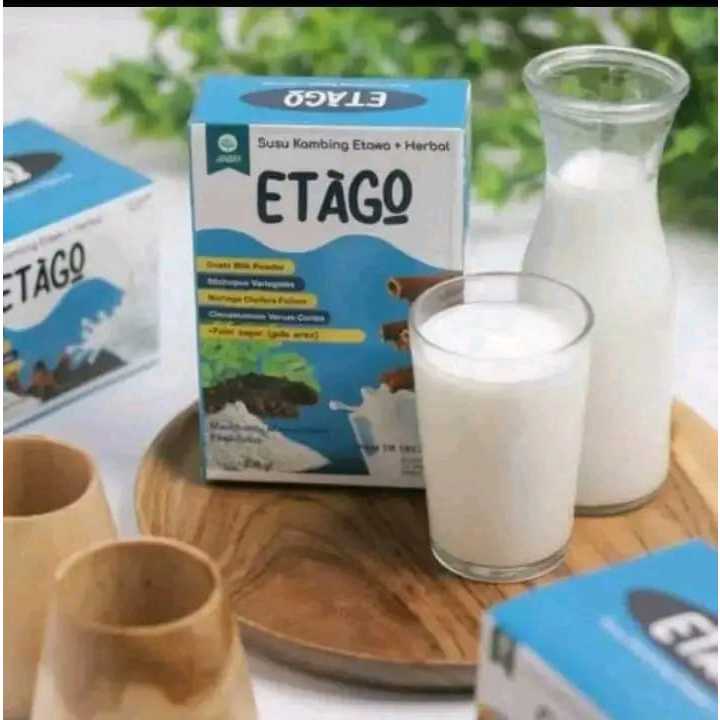 

ETAGO/ susu kambing etawa PREMIUM + HERBAL DENGAN GULA AREN / isi 10 sachet