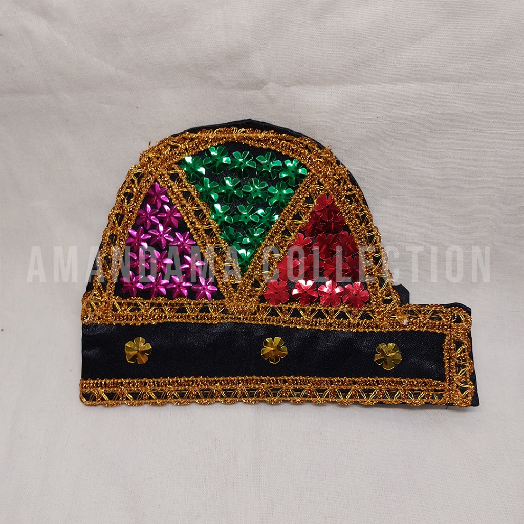 Topi tari Aceh Perempuan - Topi tari Saman Aceh Perempuan - Topi adat Aceh