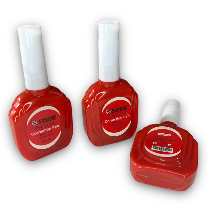 

Correction Pen / Tipe X / Tipe Ex / Tip Ex Merah Stark