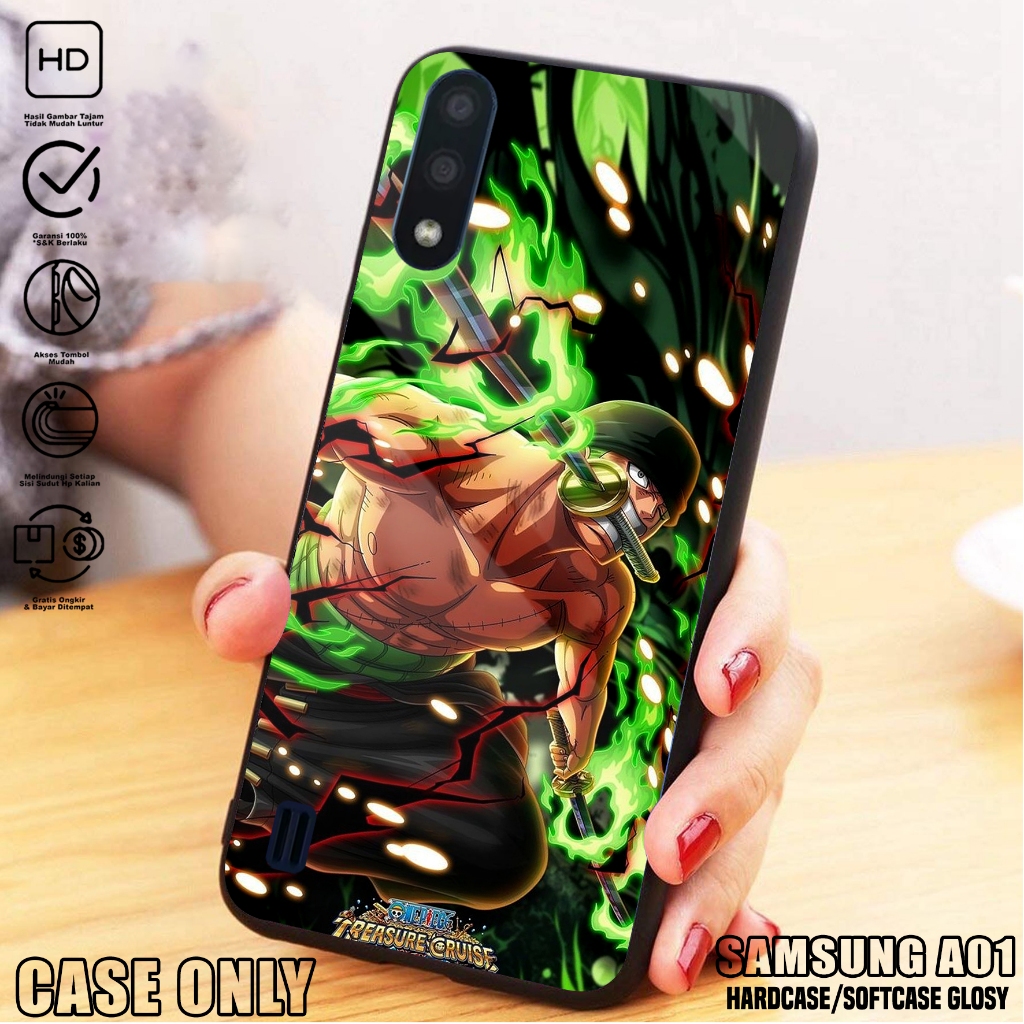 Case SAMSUNG A01 - Casing SAMSUNG A01 [ ZORO01 ] Silikon SAMSUNG A01 - Kesing Hp - Casing Hp  - Case